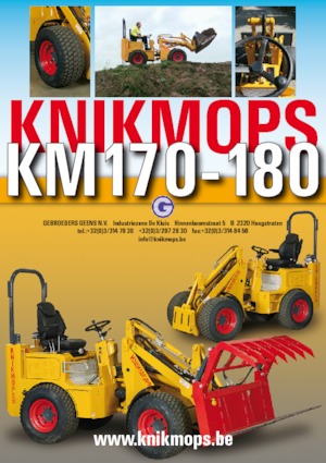 Chargeuses sur pneus Gebr. Geens KM250H