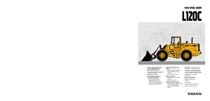 Chargeuses sur pneus Volvo L120C