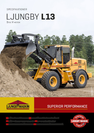 Chargeuses sur pneus Ljungby L 13