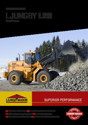 Chargeuses sur pneus Ljungby L 20