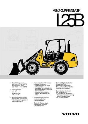Chargeuses sur pneus Volvo L25B