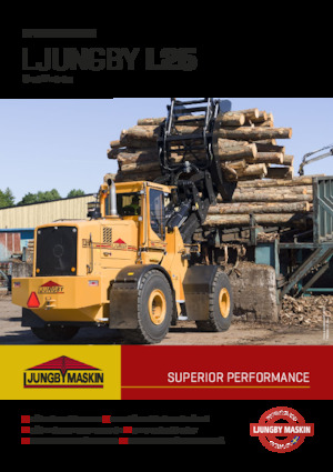 Chargeuses sur pneus Ljungby L 25