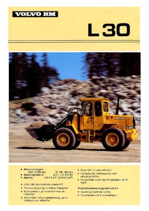 Chargeuses sur pneus Volvo L 30