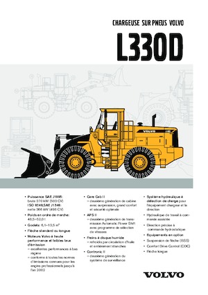 Chargeuses sur pneus Volvo L 330 D-LB