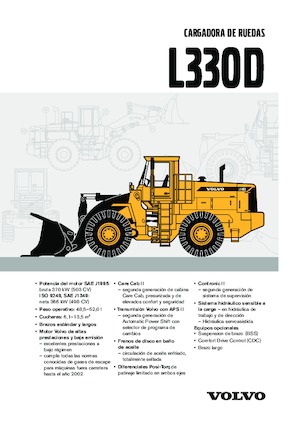 Chargeuses sur pneus Volvo L 330 D-LB