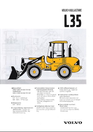 Chargeuses sur pneus Volvo L 35