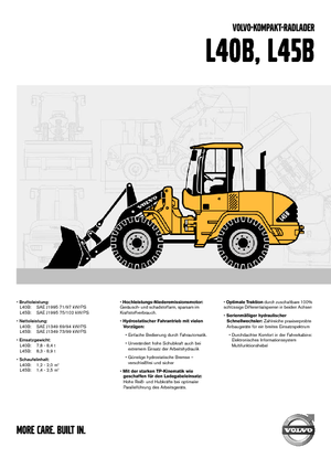 Chargeuses sur pneus Volvo L45B TPS