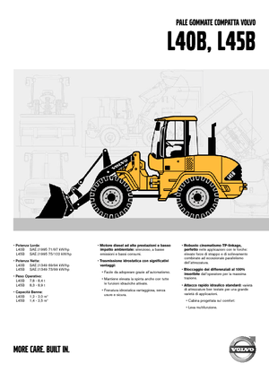Chargeuses sur pneus Volvo L40B TPS