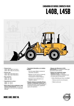 Chargeuses sur pneus Volvo L45B TPS