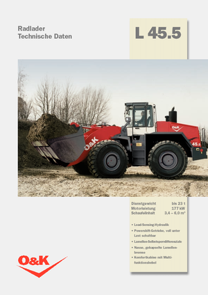 Chargeuses sur pneus O&K L 45.5