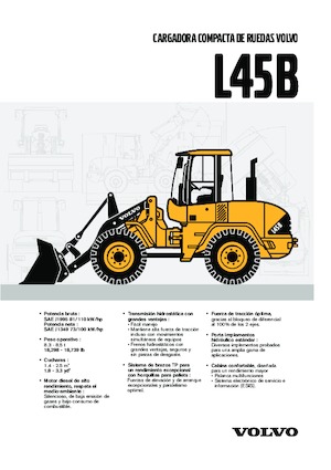 Chargeuses sur pneus Volvo L 45 BTP