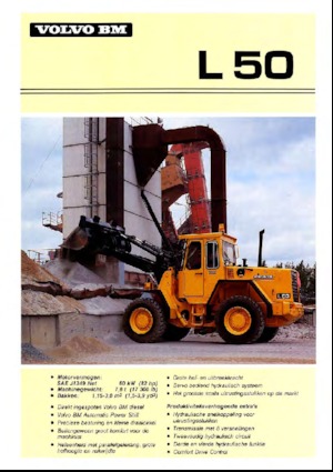 Chargeuses sur pneus Volvo L 50