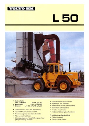 Chargeuses sur pneus Volvo L 50