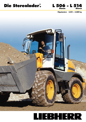 Chargeuses sur pneus Liebherr L 508 Stereo