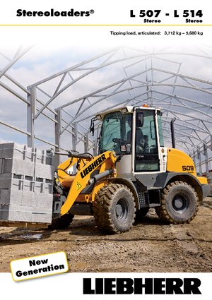 Chargeuses sur pneus Liebherr L 509 Stereo
