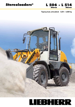 Chargeuses sur pneus Liebherr L 514 Stereo