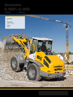 Chargeuses sur pneus Liebherr L 514 Stereo