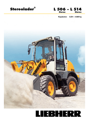 Chargeuses sur pneus Liebherr L 514 Z-Stereo