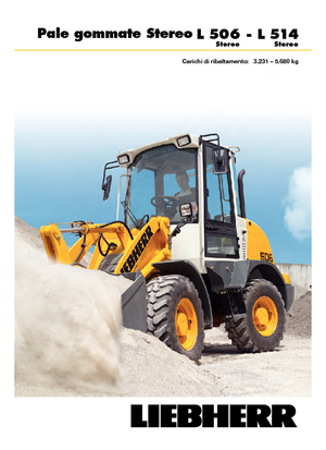 Chargeuses sur pneus Liebherr L 514 Z-Stereo