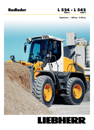 Chargeuses sur pneus Liebherr L 524 P 2 plus 1