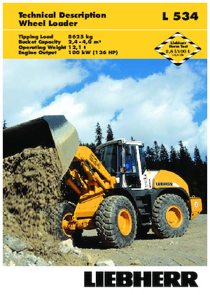 Chargeuses sur pneus Liebherr L 534