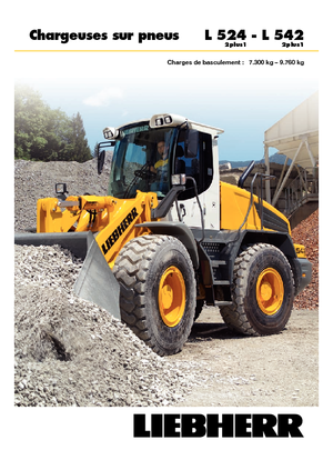 Chargeuses sur pneus Liebherr L 524 P
