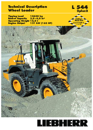 Chargeuses sur pneus Liebherr L 544 2+2