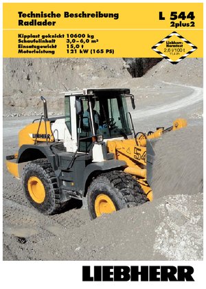 Chargeuses sur pneus Liebherr L 544