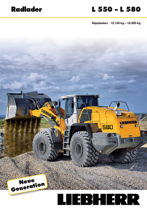 Chargeuses sur pneus Liebherr L 550