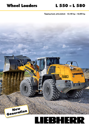 Chargeuses sur pneus Liebherr L 550