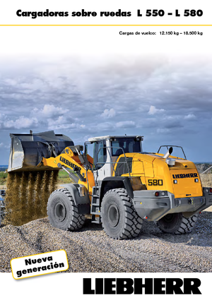 Chargeuses sur pneus Liebherr L 550