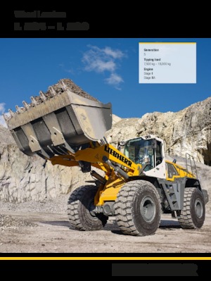 Chargeuses sur pneus Liebherr L 550