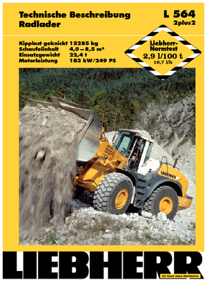 Chargeuses sur pneus Liebherr L 564