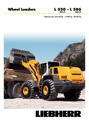 Chargeuses sur pneus Liebherr L 566