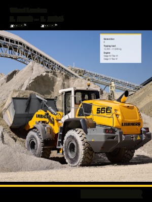 Chargeuses sur pneus Liebherr L 580 XPower
