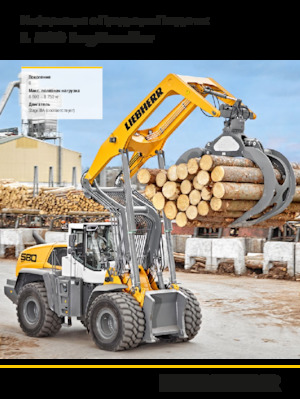 Chargeuses sur pneus Liebherr L 580 LogHandler XPower