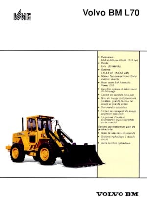 Chargeuses sur pneus Volvo L 70