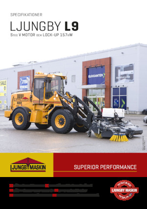 Chargeuses sur pneus Ljungby L 9 