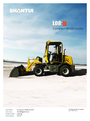 Chargeuses sur pneus Shantui L08-M 