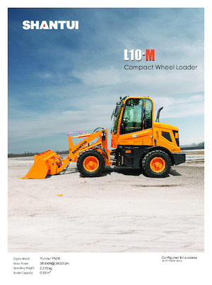 Chargeuses sur pneus Shantui L10-M 
