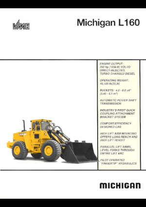 Chargeuses sur pneus Michigan L160