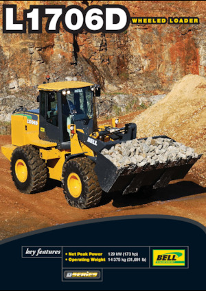 Chargeuses sur pneus Bell L1706D