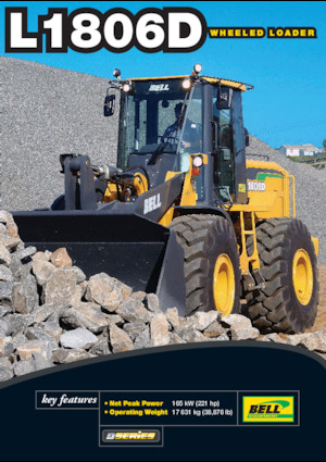 Chargeuses sur pneus Bell L1806D