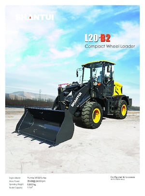 Chargeuses sur pneus Shantui L20-B2 