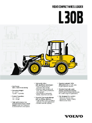 Chargeuses sur pneus Volvo L30B