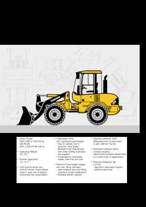 Chargeuses sur pneus Volvo L32B