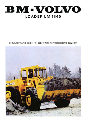 Chargeuses sur pneus Volvo LM1640
