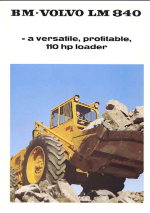 Chargeuses sur pneus Volvo LM840