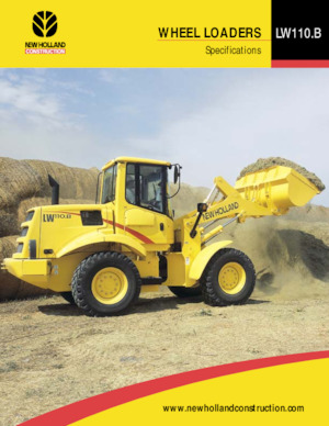 Chargeuses sur pneus New Holland LW110 B