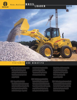 Chargeuses sur pneus New Holland LW 110